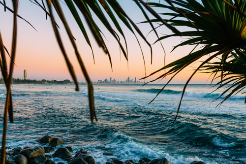 View from Burleigh Heads