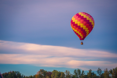 Hot air balloon ride